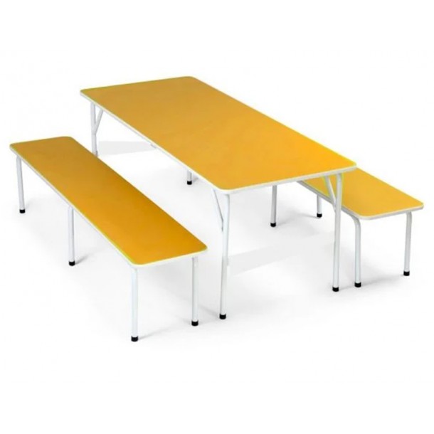 Mesa de Lanche 1,80x0,55m c/ bancos