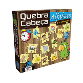 Quebra-Cabeça Alfabeto 26 pçs
