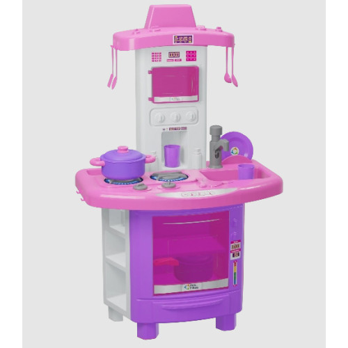 Cozinha Faz de Conta Infantil de Brinquedo Faz de Conta Completa com Acessórios