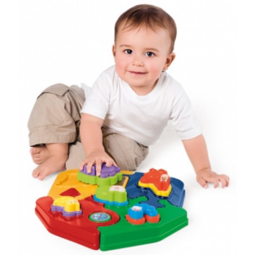 Puzzle Mania Fazenda Quebra Cabeça Didático Tateti Peças Grandes 1 Ano