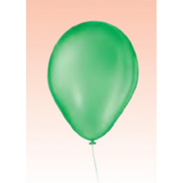 Balão N.09 Liso c/ 50 unidades Verde Bandeira