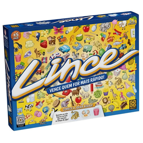 Lince Jogo Grow Tabuleiro Infantil Reflexo E Agilidade