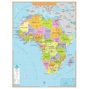 Mapa Continente Africano Político