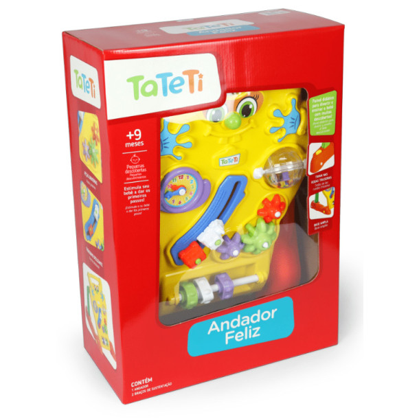 Andador Feliz Primeiros Passos Didático e Educativo