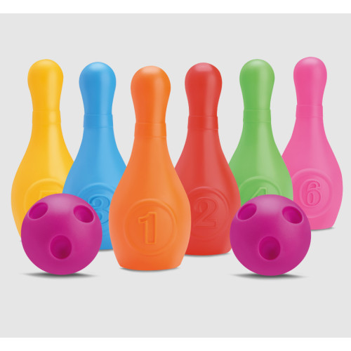 Boliche Baby Star Soft Solapa Infantil Silmar Macio em Vinil 2 Bolas