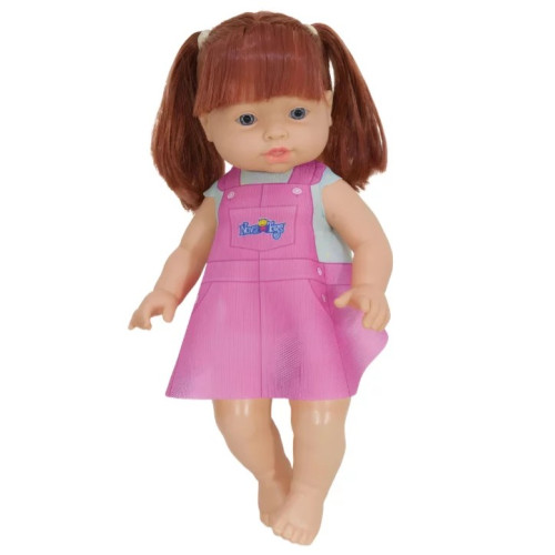 Boneca Gully Ruiva 38a cm Nova Toys Cabelo Cacheado e Vestido Boneca Gully Ruiva 38a cm Nova Toys Cabelo Cacheado e Vestido