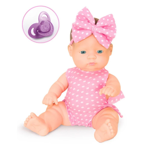 Boneca Gordukinha Baby Branca 38cm Nova Toys