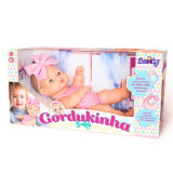 Boneca Gordukinha Baby Branca 38cm Nova Toys