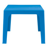 Mesinha Mor Kids Azul Infantil Quadrada Plastico Resistente 40kg