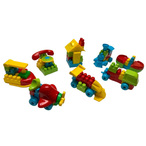 Kit Quebra Cuca 120 Peças Educativo Kit Quebra Cuca 120 Peças Educativo