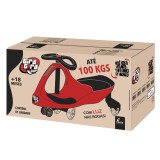 Gira Gira Car com Luz - Carrinho Manual 360 Graus | Suporta 50kg