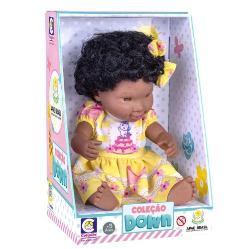 Boneca Down Menina Negra Boneca Down Menina Negra