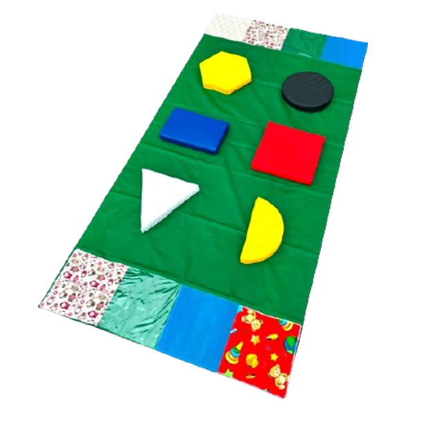 Tapete Sensorial Formas Geométricas E Educativo