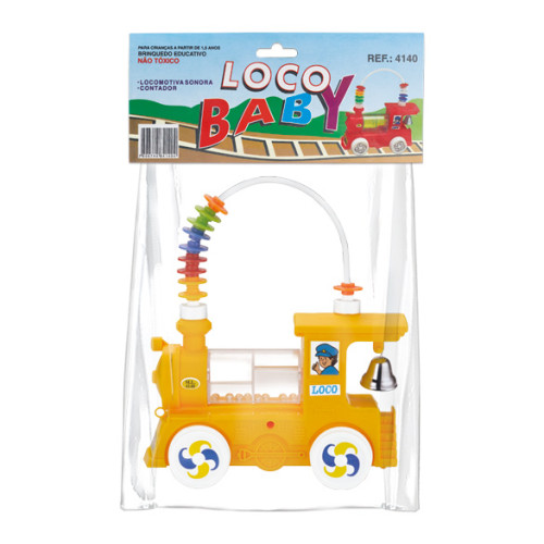 Loco Baby Locomotiva Com Sininho E Argolas