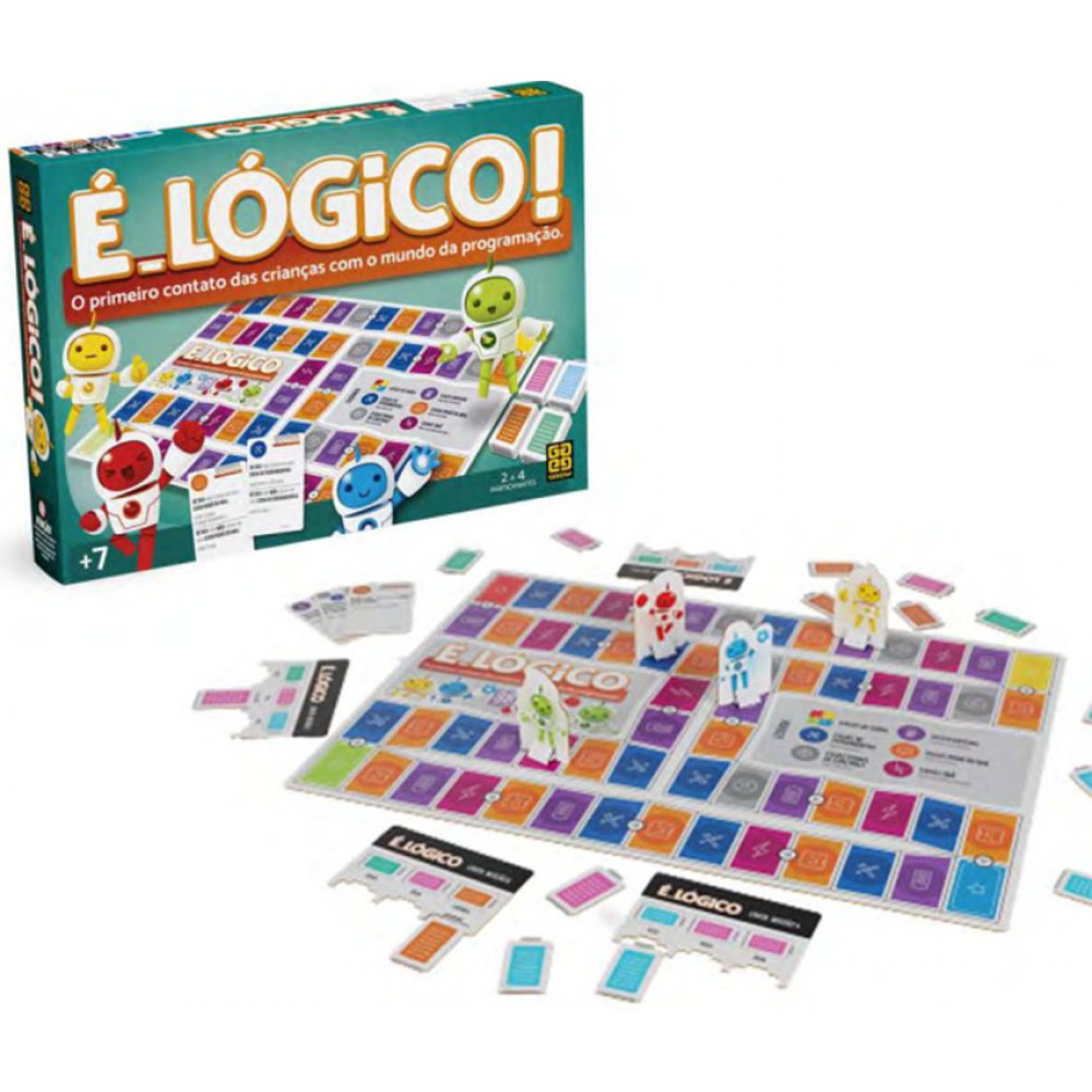 Jogo É Lógico! - Loja Grow