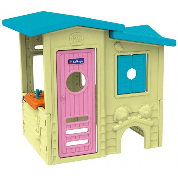 Casinha Infantil House 1,34cx1,55ax1,68l m