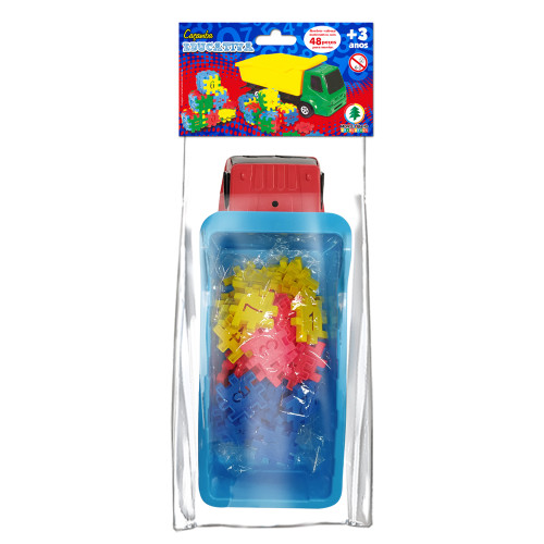 Caminhão Caçamba Educativa Solapa Blocos de Encaixe