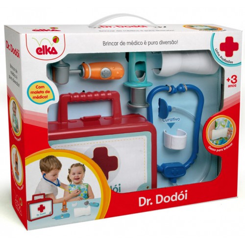 Dr. Dodói Kit Médico Infantil Maleta com Acessórios