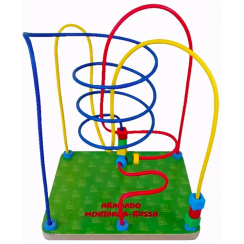 Montanha Russa Aramado Tradicional Labirinto Pedagógico - Coordenação Motora