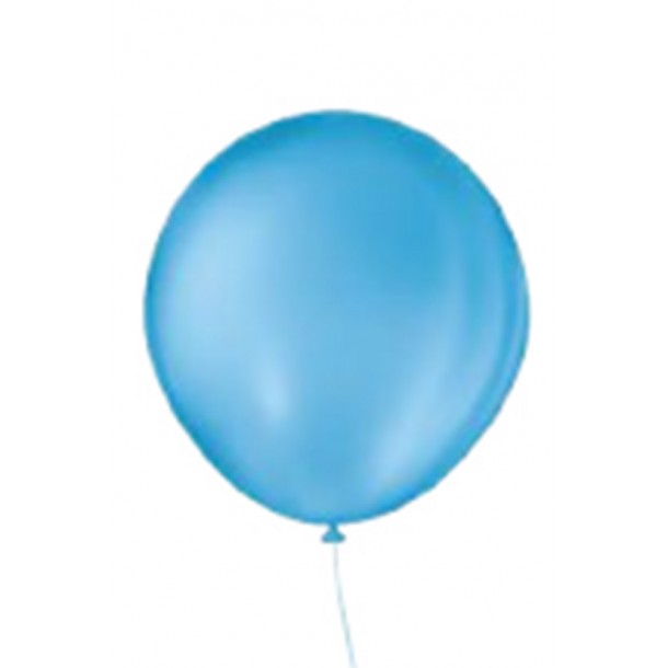 Balão N.08 Liso c/ 50 unidades Azul Turquesa