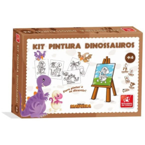 Kit Pintura Dinossauros