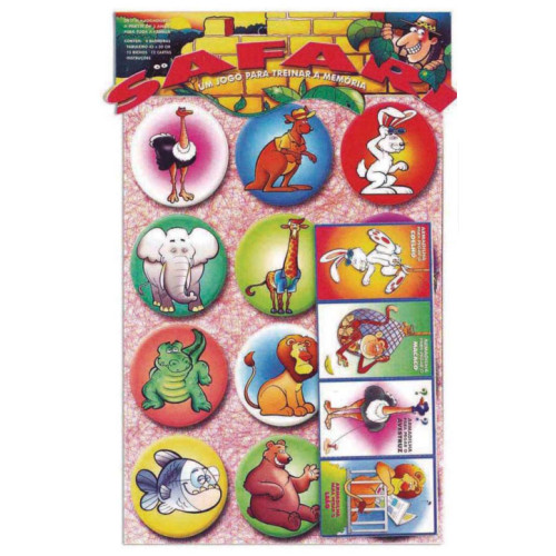 Safári - Jogo de Memória Safári - Jogo de Memória