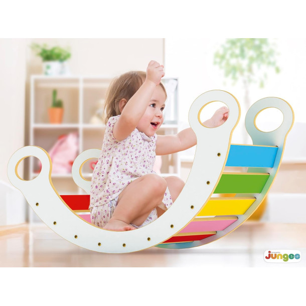 Gangorra Pikler De Madeira Junges Brinquedo Educativo 35kg