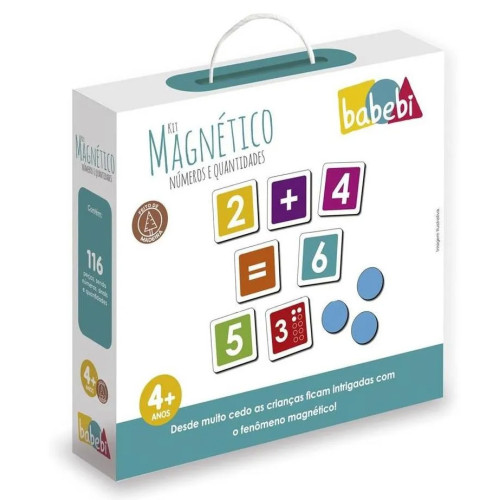 Kit Magnético Números e Quantidades