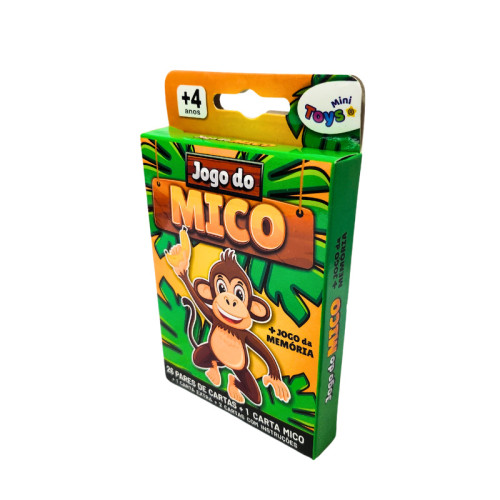 Jogo Do Mico Cartas Infantil Pais E Filhos Educativo