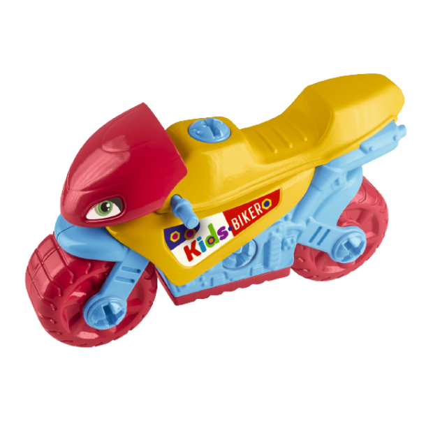 Coleção Kids Motinha Solapa Brinquedo Monta e Desmonta com Ferramenta