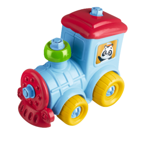 Coleção Kids Trenzinho Solapa de Brinquedo Monta e Desmonta com Ferramenta Coleção Kids Trenzinho Solapa de Brinquedo Monta e Desmonta com Ferramenta