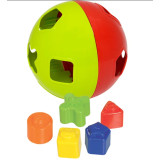 Bola Didatica Mercotoys com 5 Formas Geometricas de Encaixar