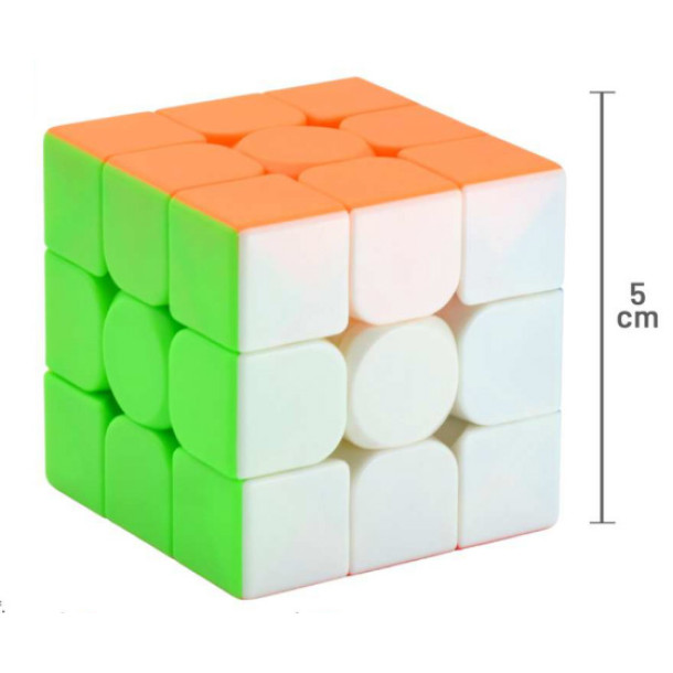 Cubo Mágico Classico 5,5cm Brinquedo Educativo Raciocinio Altimix