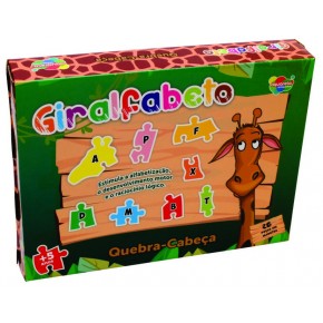 Giralfabeto - Quebra-Cabeça de Alfabeto