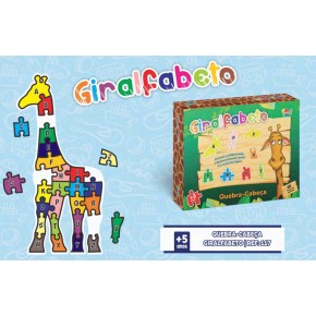 Giralfabeto - Quebra-Cabeça de Alfabeto