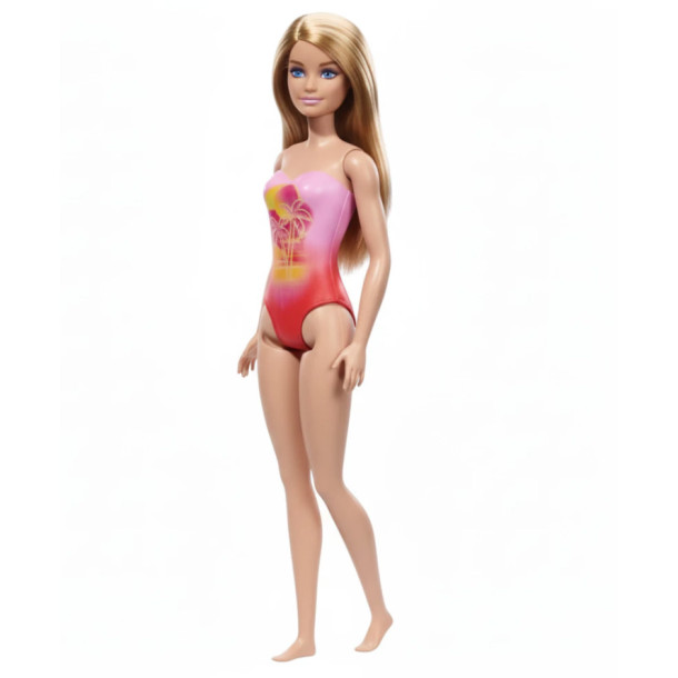 Boneca Barbie Praia Mattel Original Modelo Sortido Traje de Banho