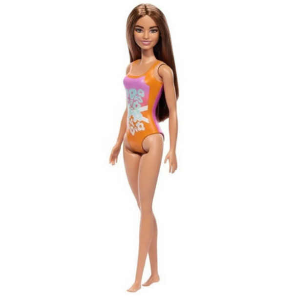 Boneca Barbie Praia Mattel Original Modelo Sortido Traje de Banho