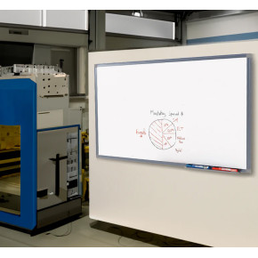 Lousa Quadro Branco UV Alumínio 200x120cm 2 Unidades Aluminio Profissional Escolar