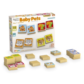 Memória Em Blocos Baby Pets