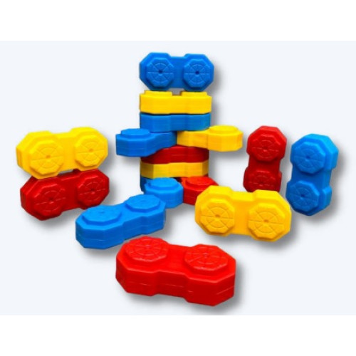 Kit Bloco Duplo Baby 24 pçs Kit Bloco Duplo Baby 24 pçs