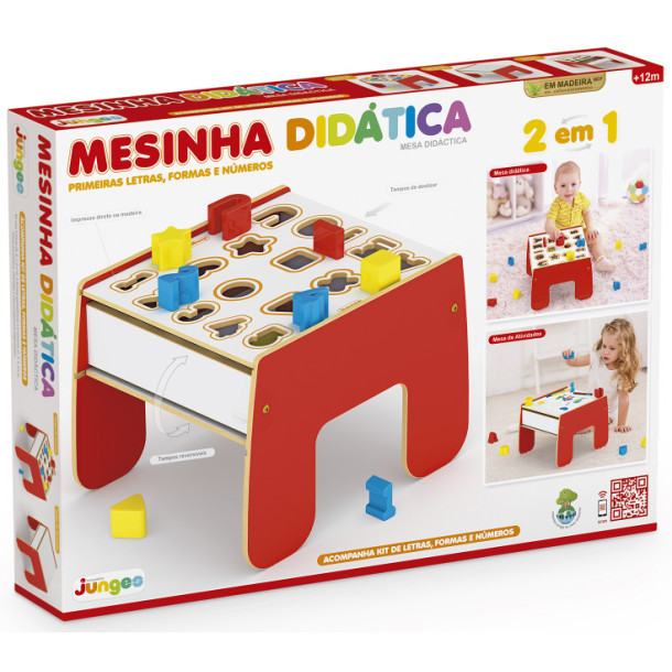 Mesinha Didática 2 em 1