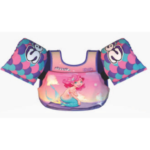 Boia Infantil com Colete Salva Vidas Sereia Boia Infantil com Colete Salva Vidas Sereia