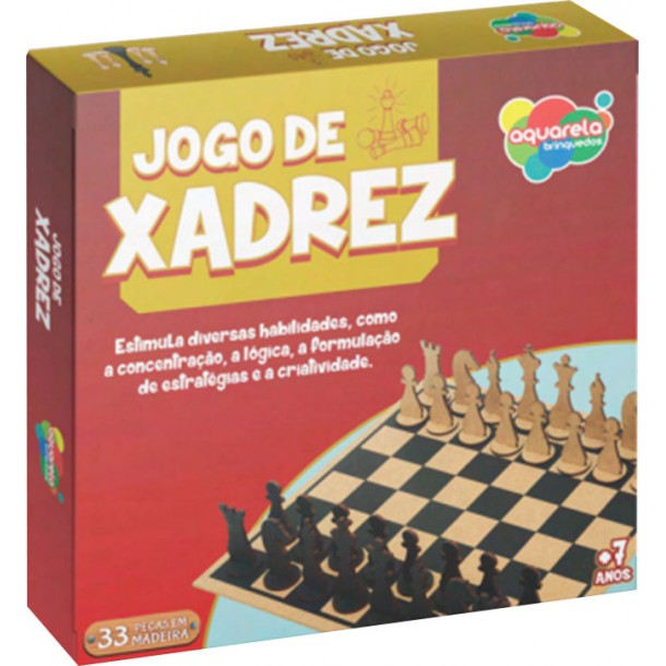 Xadrez madeira