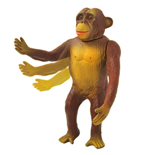 Chimpanzé Vinil Macaco Brinquedo Animal Selvagem DB Play