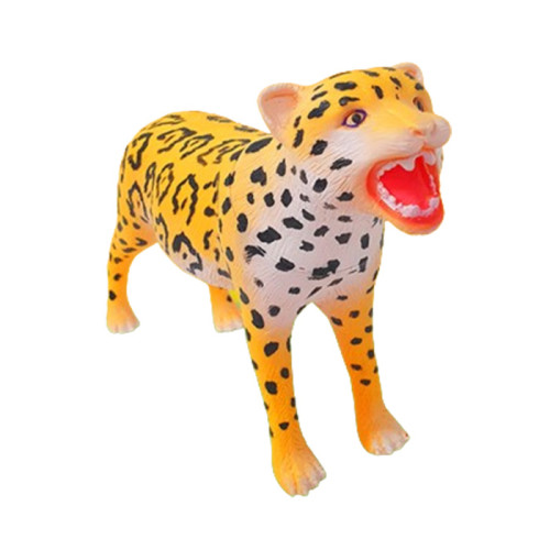 Onça Pintada Vinil Realista Em Vinil Macio 33cm DB Play Atóxica