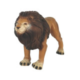 Leão De Vinil Médio 20cm Animal Da Selva Brinquedo Infantil