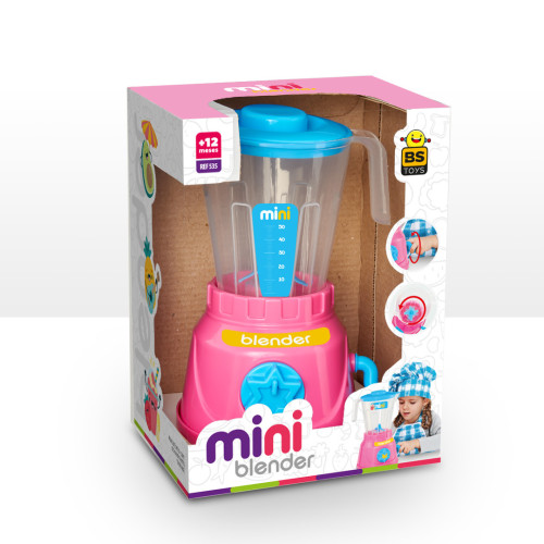 Liquidificador Mini De Brinquedo Com Manivela Funcional BS Toys