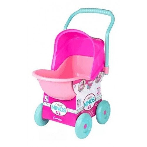 Carrinho de Boneca Coleção Ninos